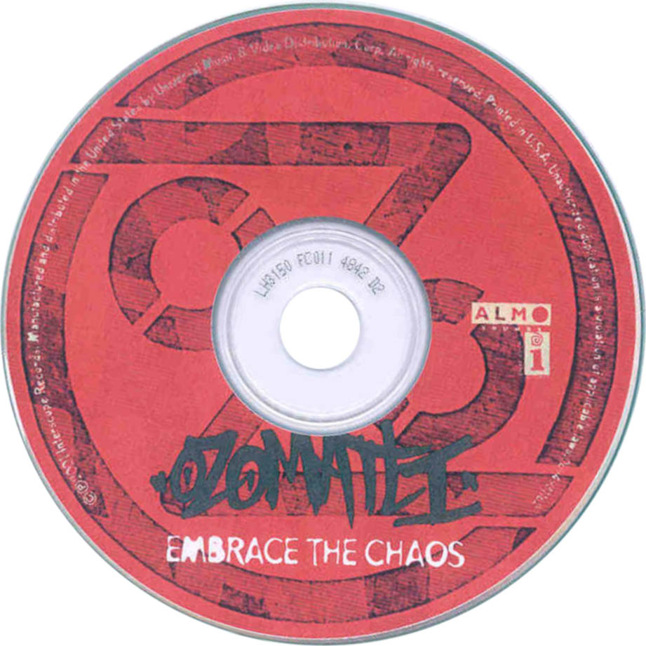 Cartula Cd de Ozomatli - Embrace The Chaos