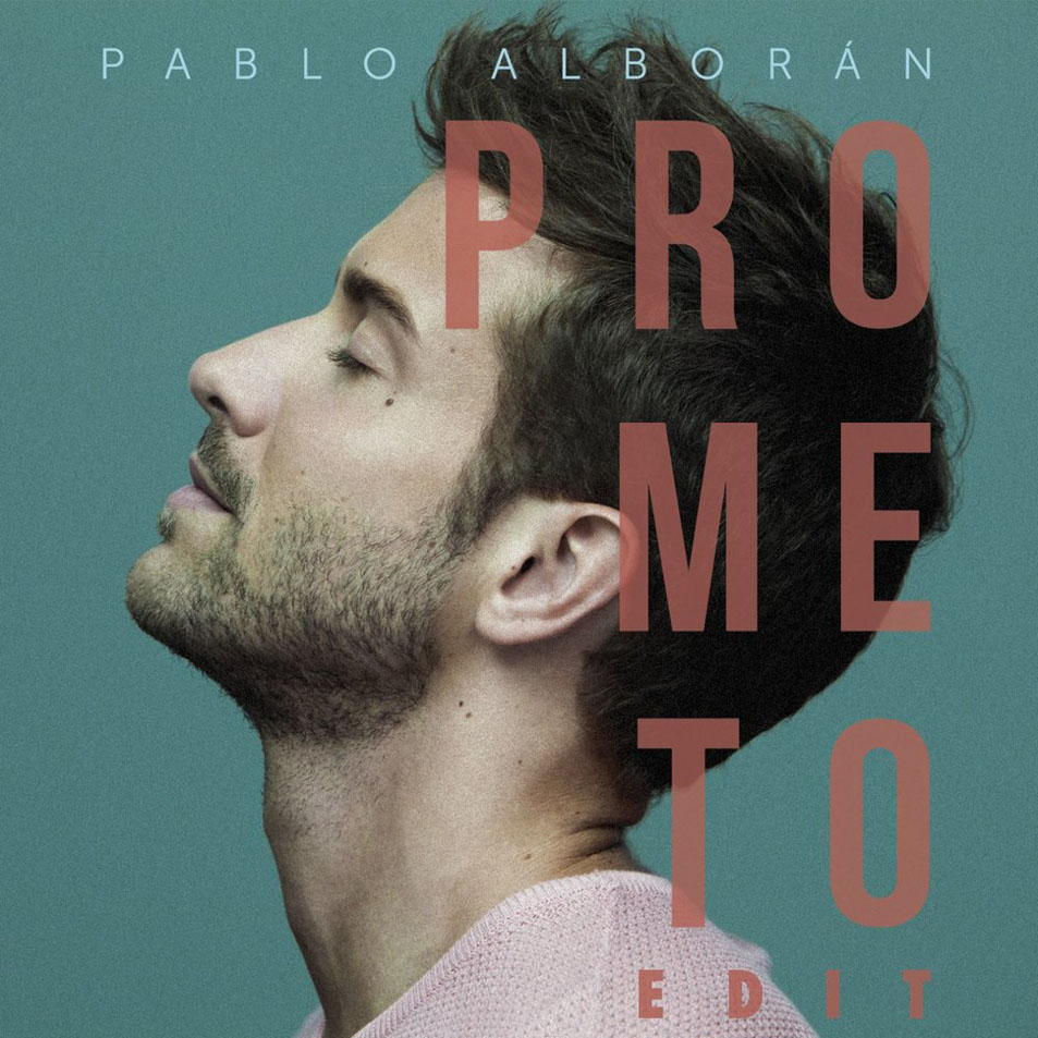 Cartula Frontal de Pablo Alboran - Prometo (Cd Single)