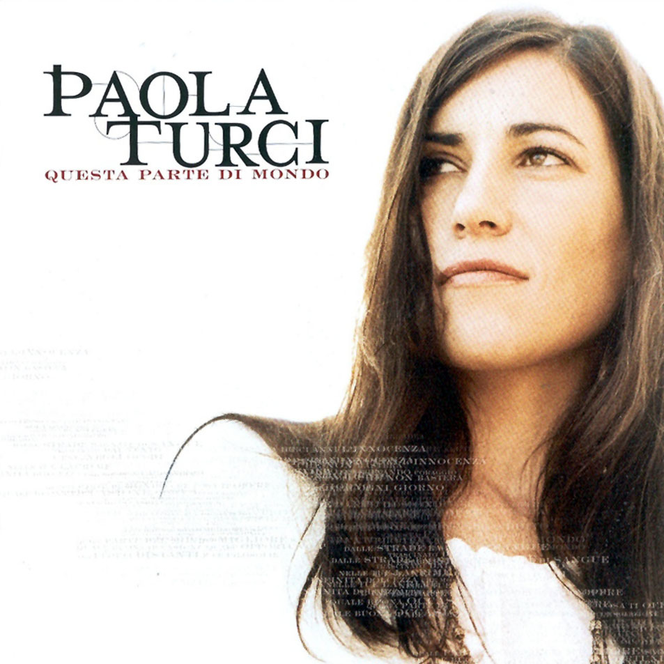 Cartula Frontal de Paola Turci - Questa Parte Di Mondo