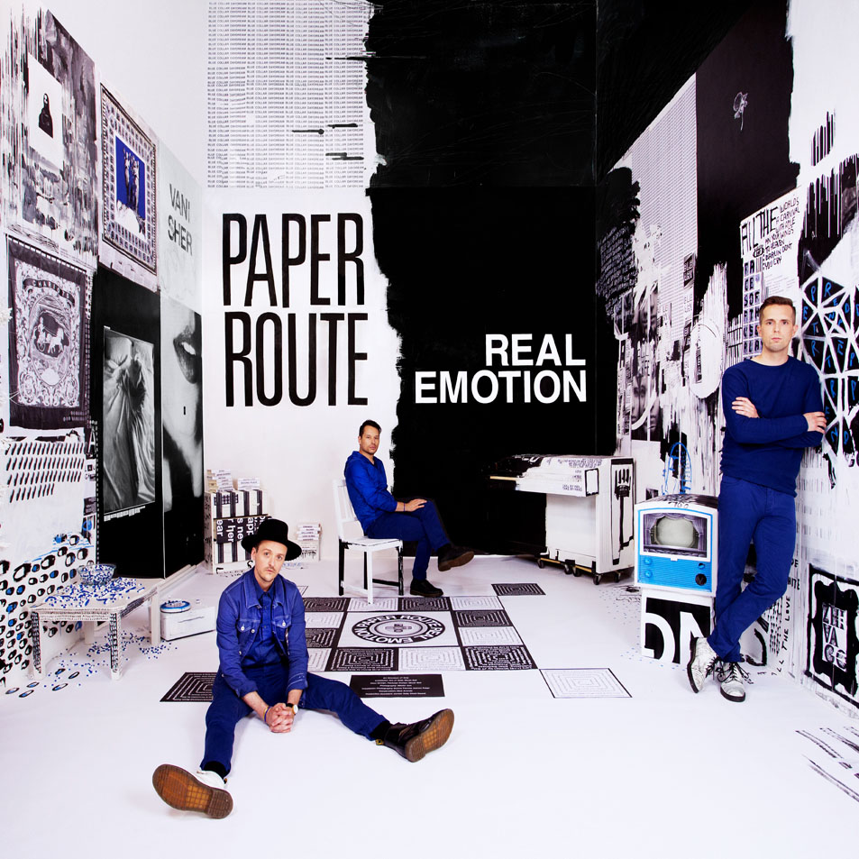 Cartula Frontal de Paper Route - Real Emotion