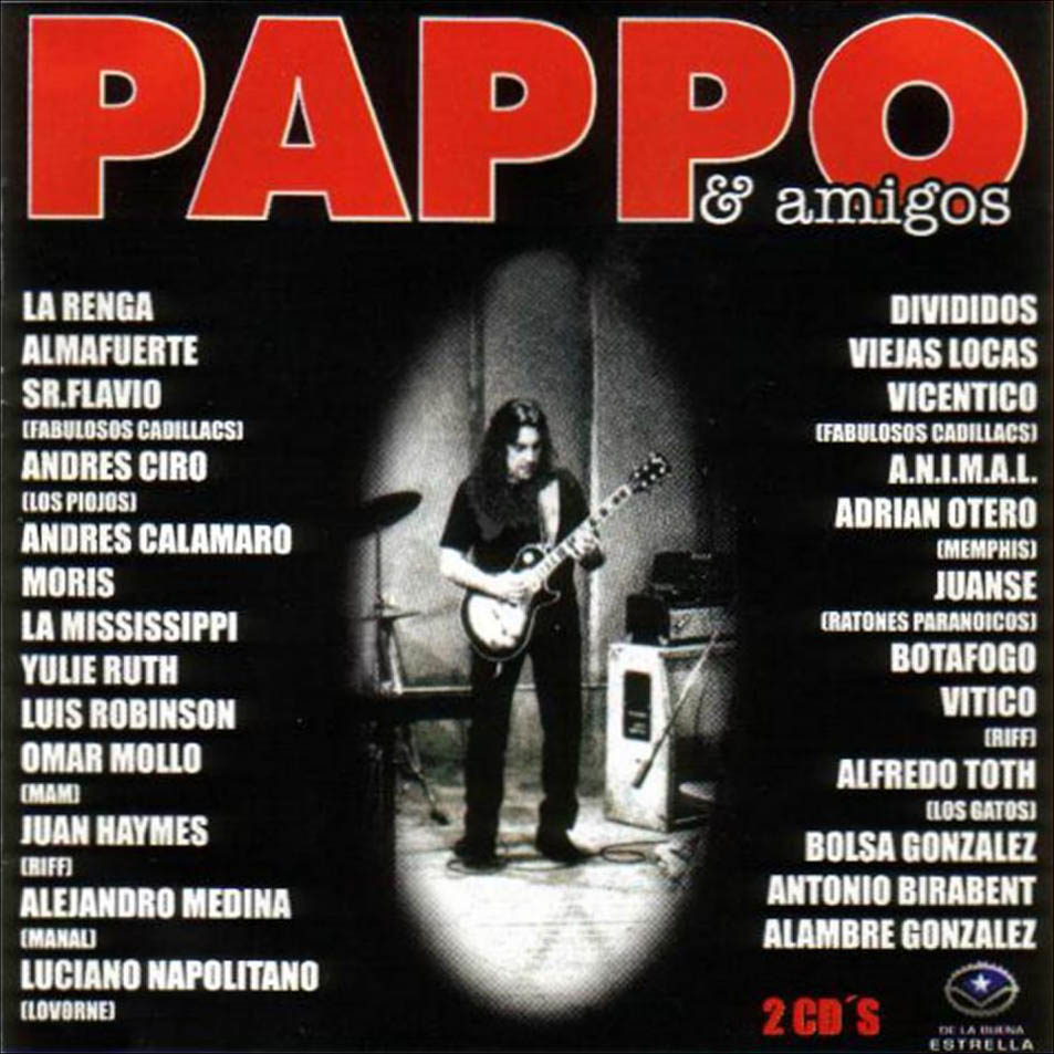 Cartula Frontal de Pappo - Pappo & Amigos