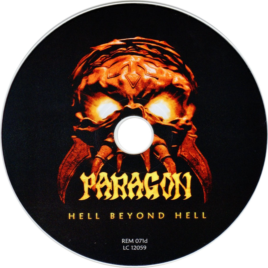 Cartula Cd de Paragon - Hell Beyond Hell (Limited Edition)
