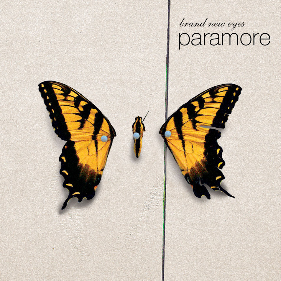Cartula Frontal de Paramore - Brand New Eyes (12 Canciones)