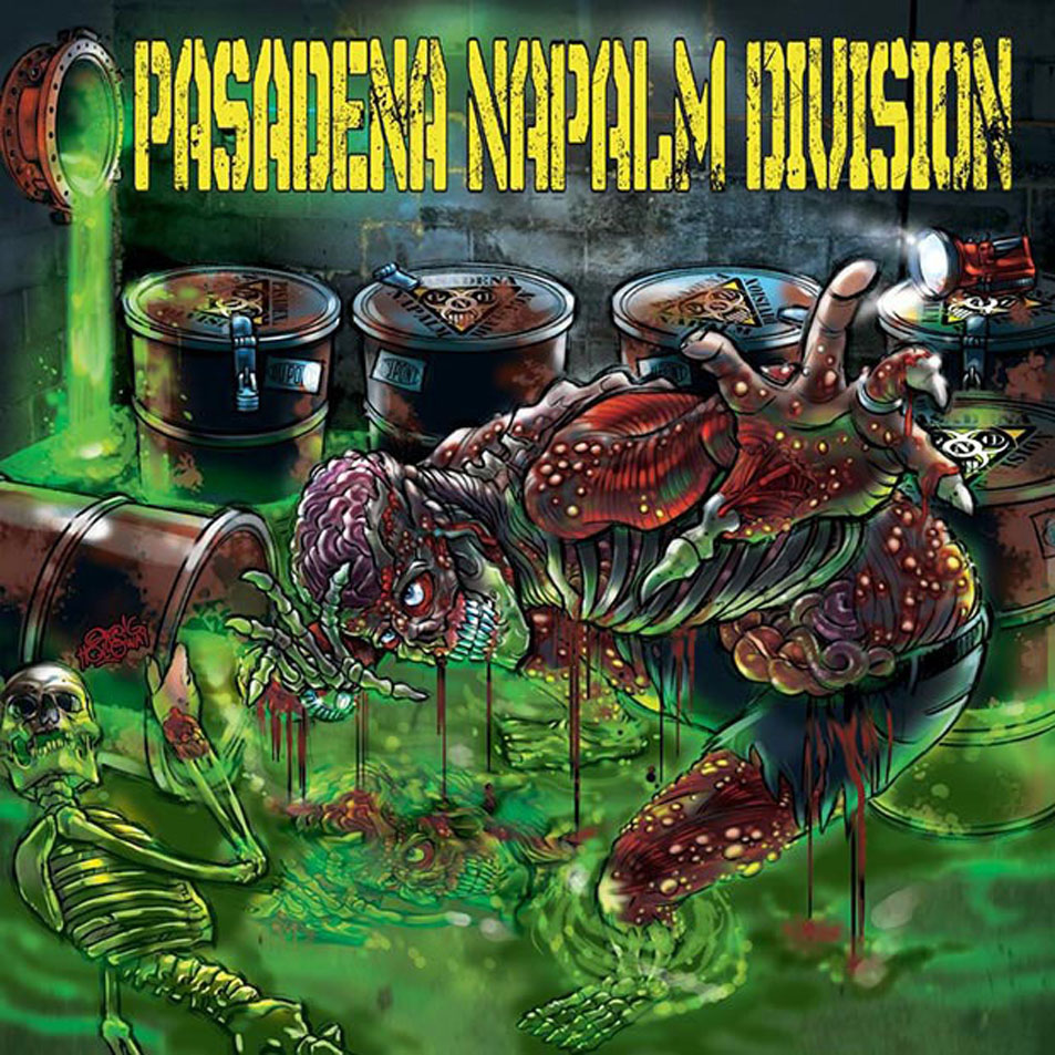 Cartula Frontal de Pasadena Napalm Division - Pasadena Napalm Division