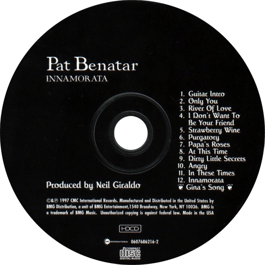 pat benatar innamorata