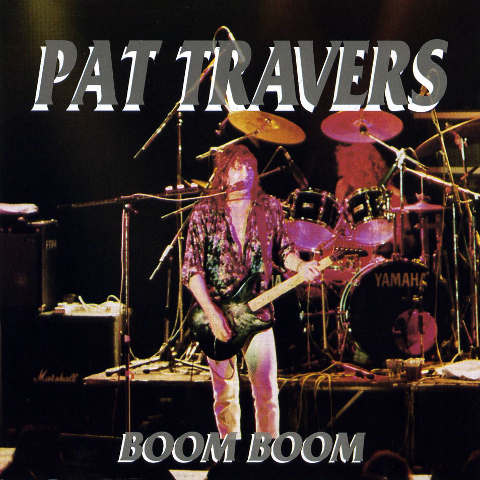 Cartula Frontal de Pat Travers - Boom Boom