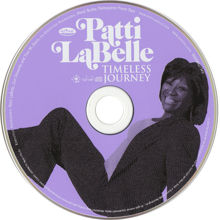 Cartula Cd de Patti Labelle - Timeless Journey