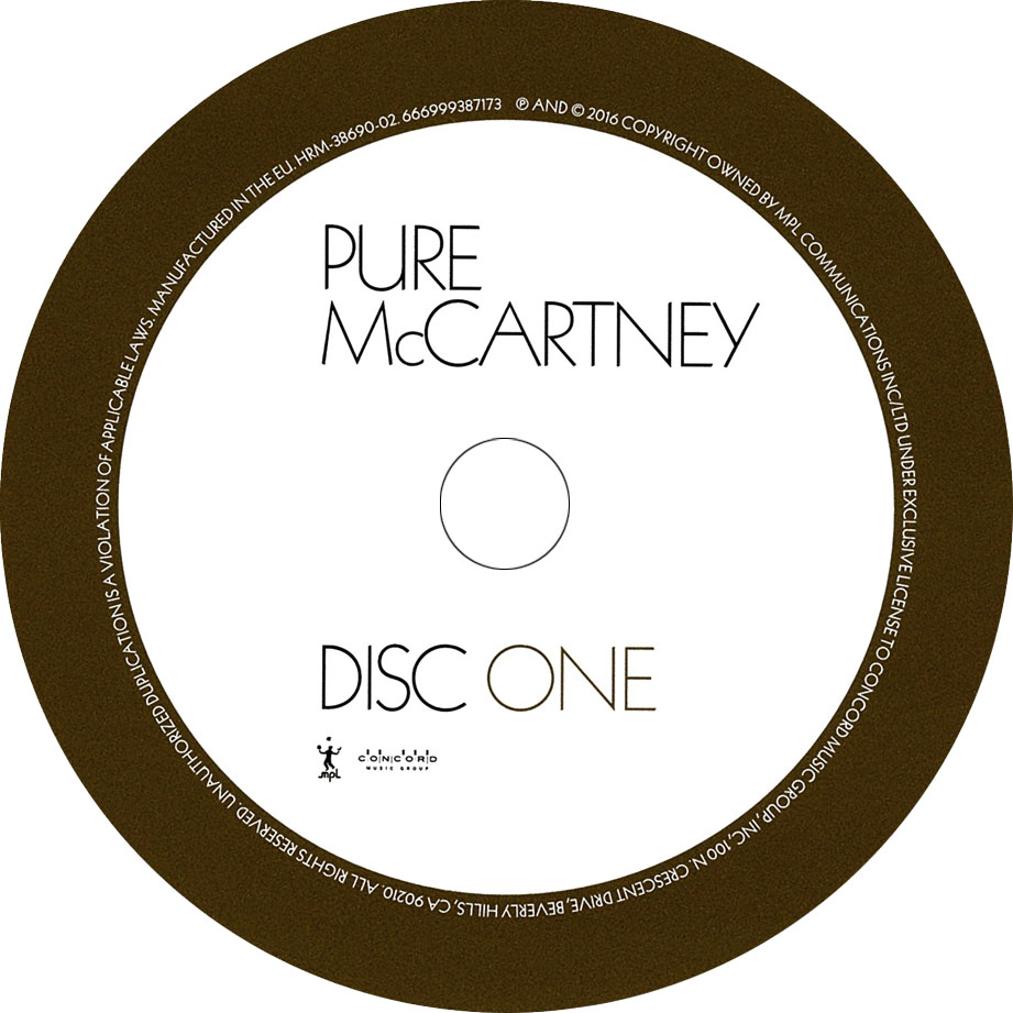 Cartula Cd1 de Paul Mccartney - Pure