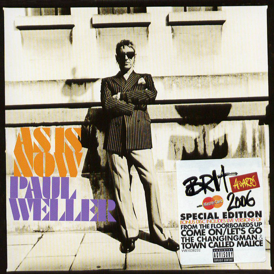 Cartula Frontal de Paul Weller - As Is Now (Brit Awards 2006 Special Edition)