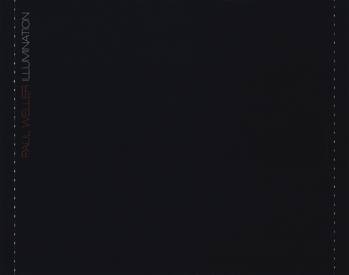 Cartula Interior Trasera de Paul Weller - Illumination