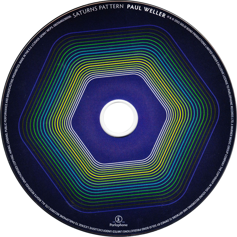 Cartula Cd de Paul Weller - Saturns Pattern (Deluxe Edition)
