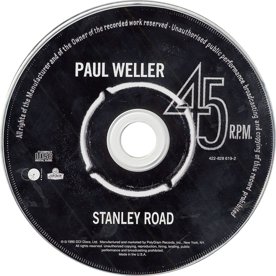 Cartula Cd de Paul Weller - Stanley Road
