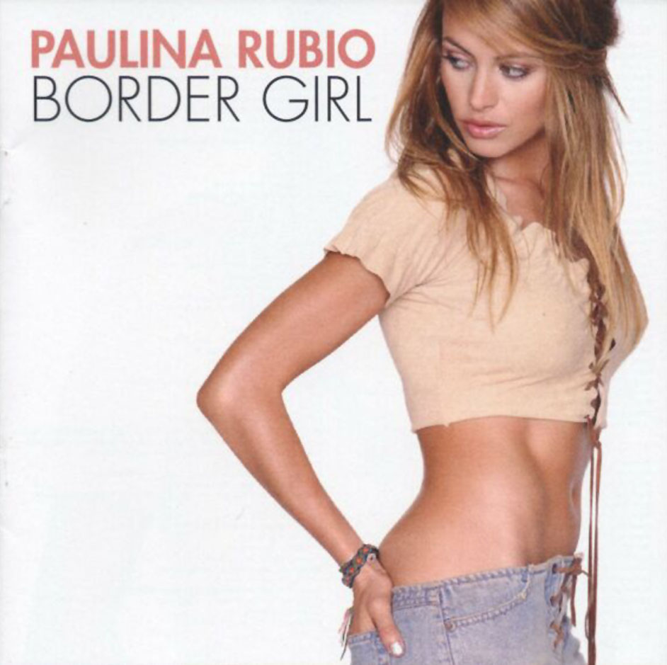 Cartula Frontal de Paulina Rubio - Border Girl