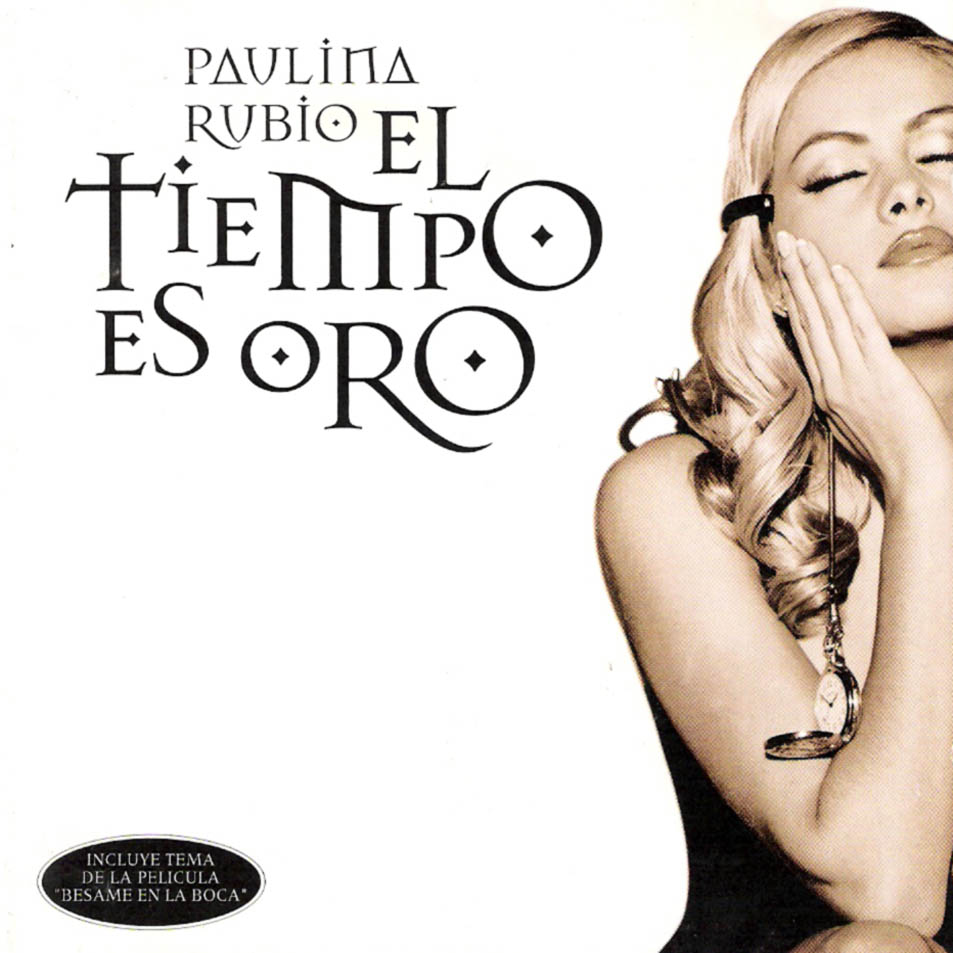 Cartula Frontal de Paulina Rubio - El Tiempo Es Oro