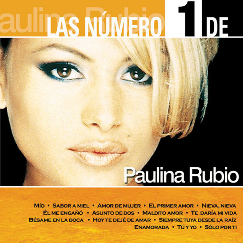Cartula Frontal de Paulina Rubio - Las Numero 1