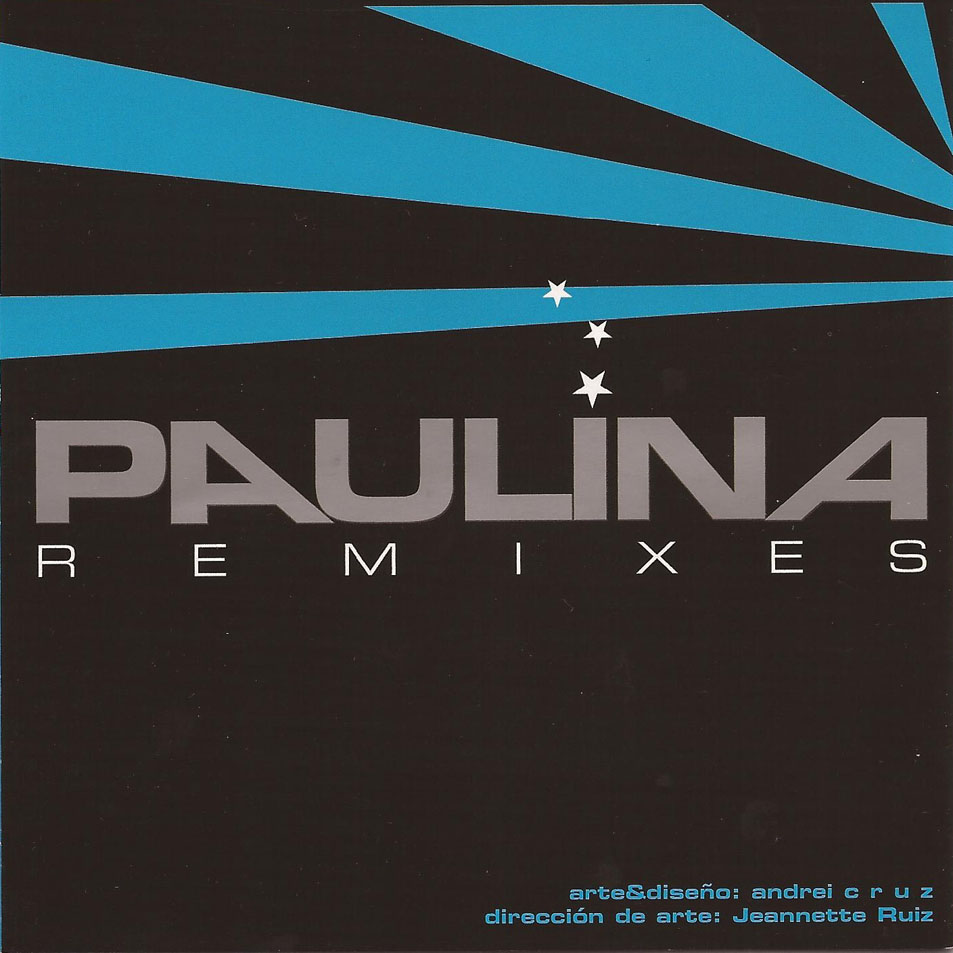 Cartula Interior Frontal de Paulina Rubio - Remixes