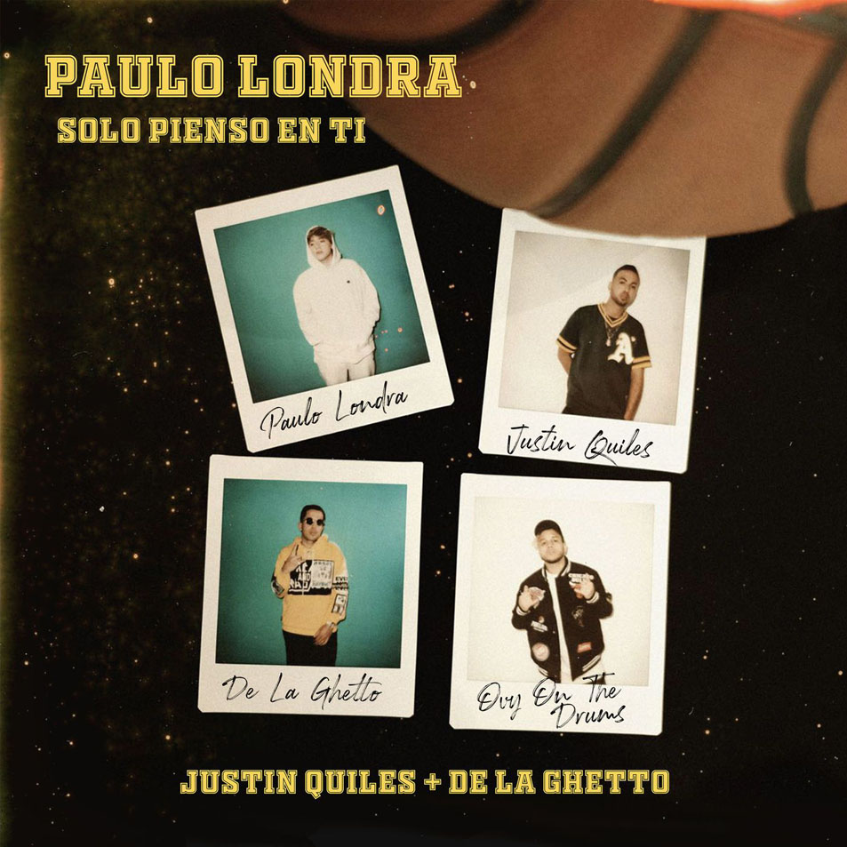 Carátula Frontal de Paulo Londra - Solo Pienso En Ti (Featuring De La Ghetto & Justin Quiles) (Cd Single)