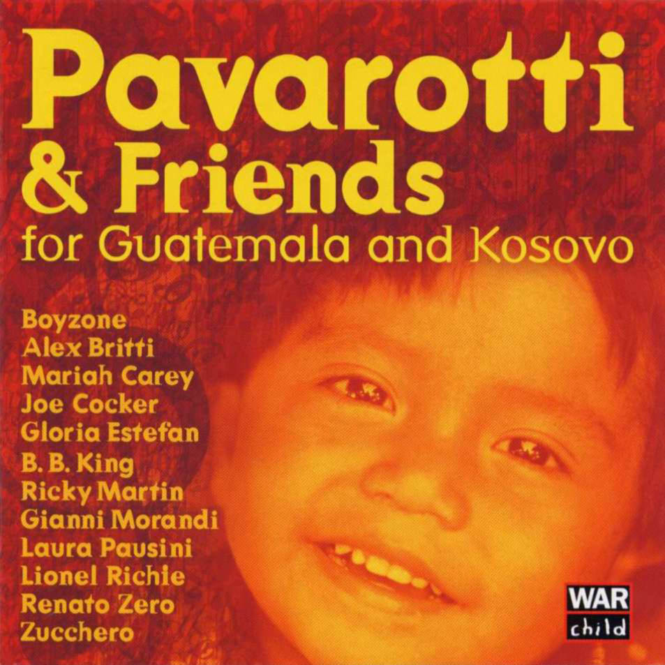 Cartula Frontal de Pavarotti & Friends - For Guatemala And Kosovo