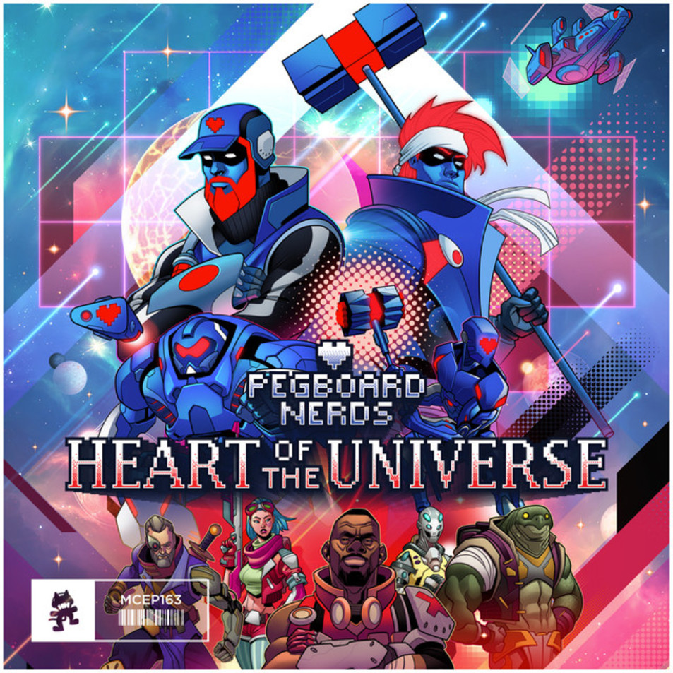 Cartula Frontal de Pegboard Nerds - Heart Of The Universe (Cd Single)