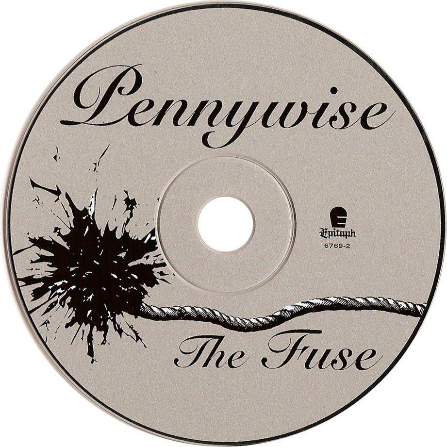 Cartula Cd de Pennywise - The Fuse