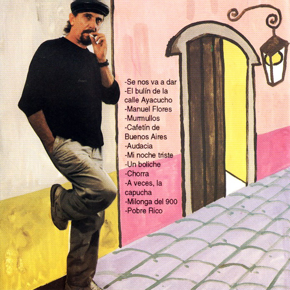 Cartula Interior Frontal de Pepe Guerra - El Tango, La Milonga