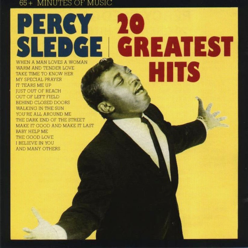 Cartula Frontal de Percy Sledge - 20 Greatest Hits