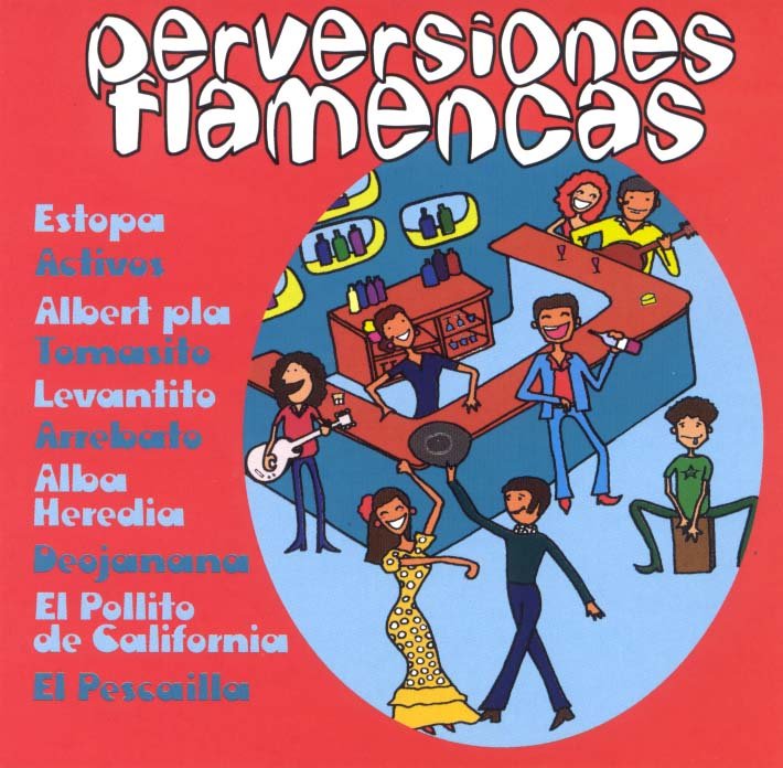 Cartula Frontal de Perversiones Flamencas