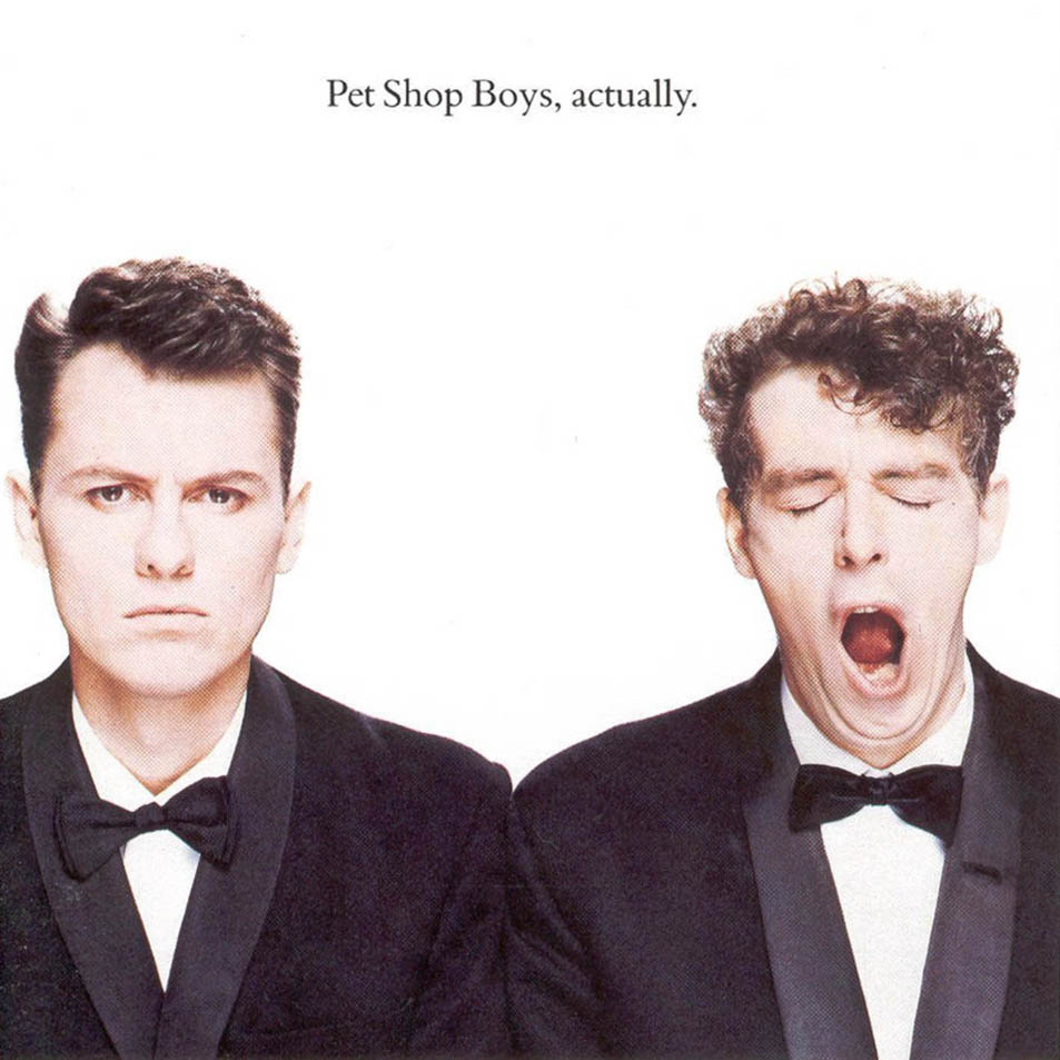Cartula Frontal de Pet Shop Boys - Actually