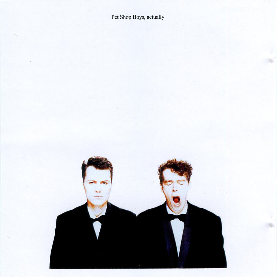 Cartula Frontal de Pet Shop Boys - Actually (Further Listening 1987-1988)