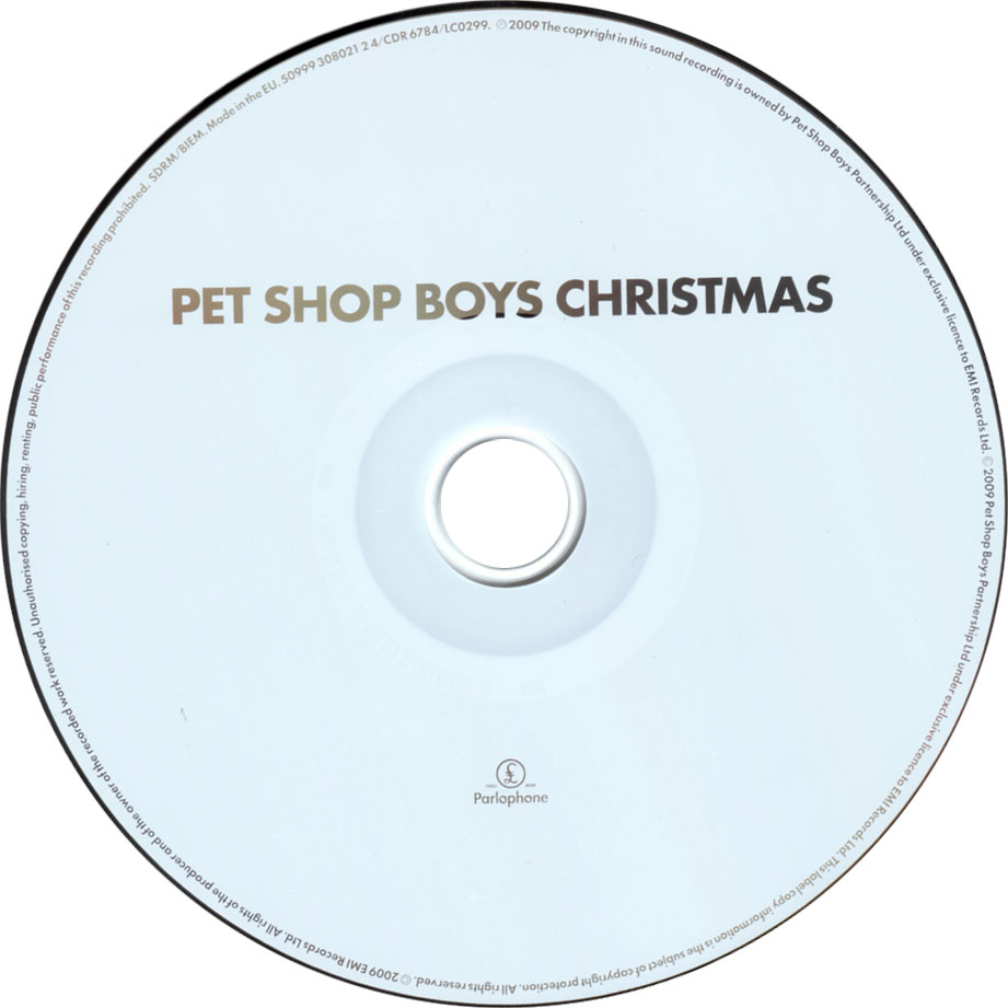 Cartula Cd de Pet Shop Boys - Christmas (Ep)