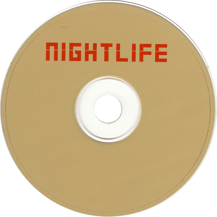 Cartula Cd de Pet Shop Boys - Nightlife