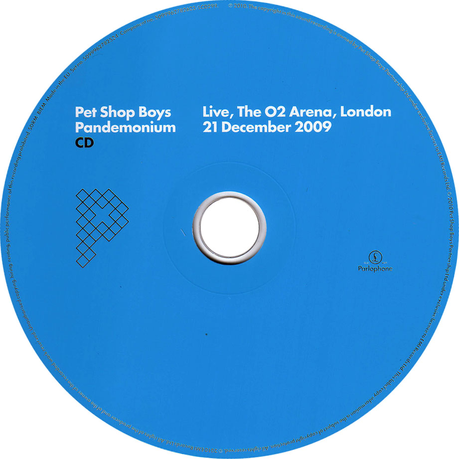 Cartula Cd de Pet Shop Boys - Pandemonium