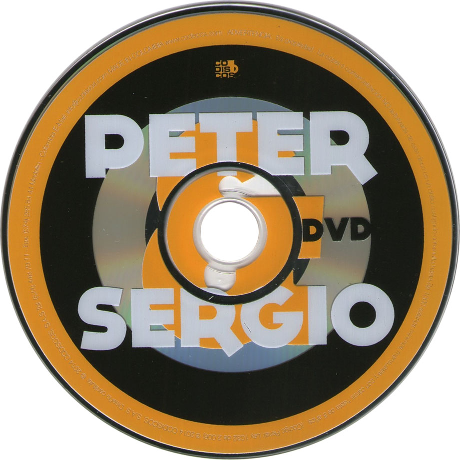 Cartula Dvd de Peter Manjarres & Sergio Luis Rodriguez - En Vivo Desde Valledupar, Capital Mundial Del Vallenato (Dvd)