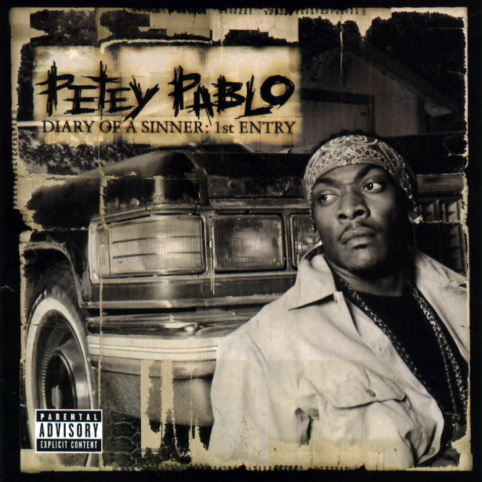 Cartula Frontal de Petey Pablo - Diary Of A Sinner: 1st Entry