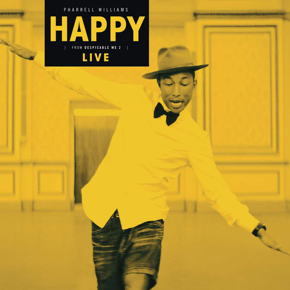 Cartula Frontal de Pharrell Williams - Happy (Live) (Cd Single)