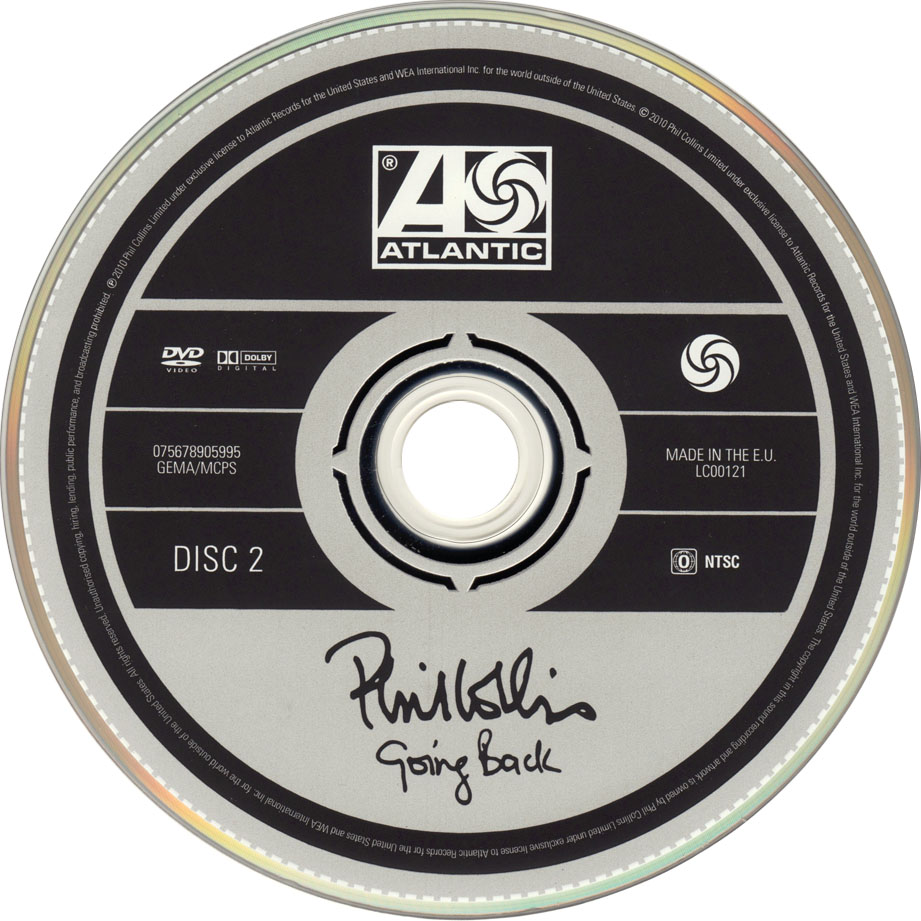 Cartula Cd2 de Phil Collins - Going Back (The Ultimate Edition)