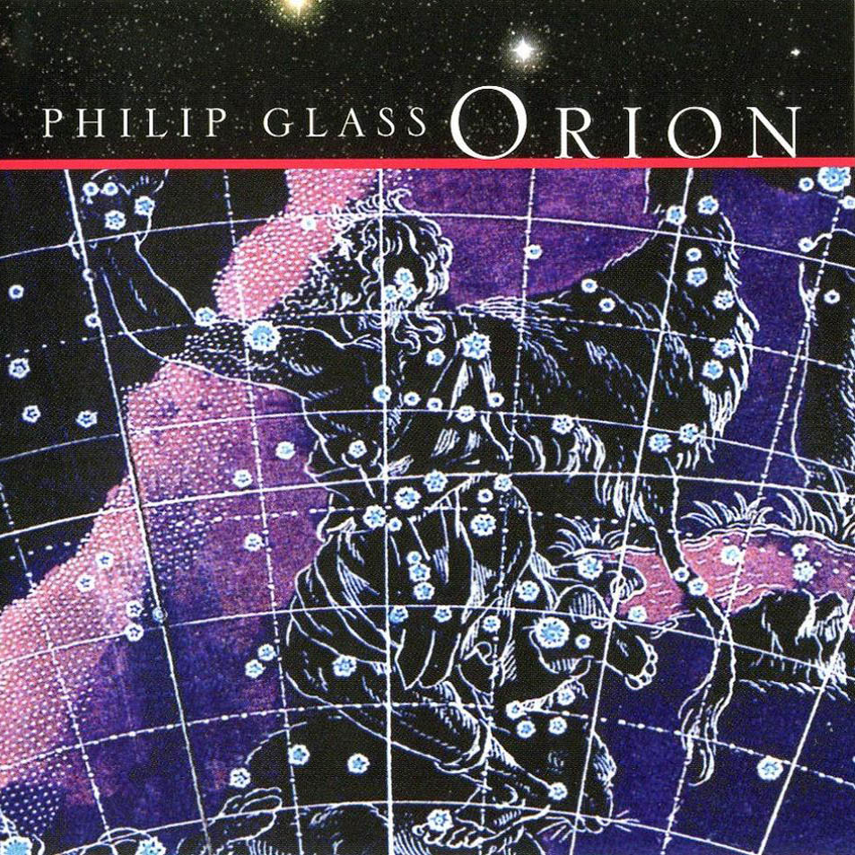 Cartula Frontal de Phillip Glass - Orion