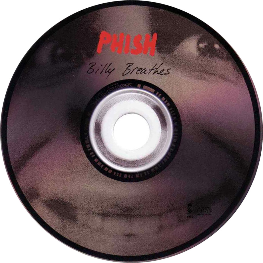 Cartula Cd de Phish - Billy Breathes