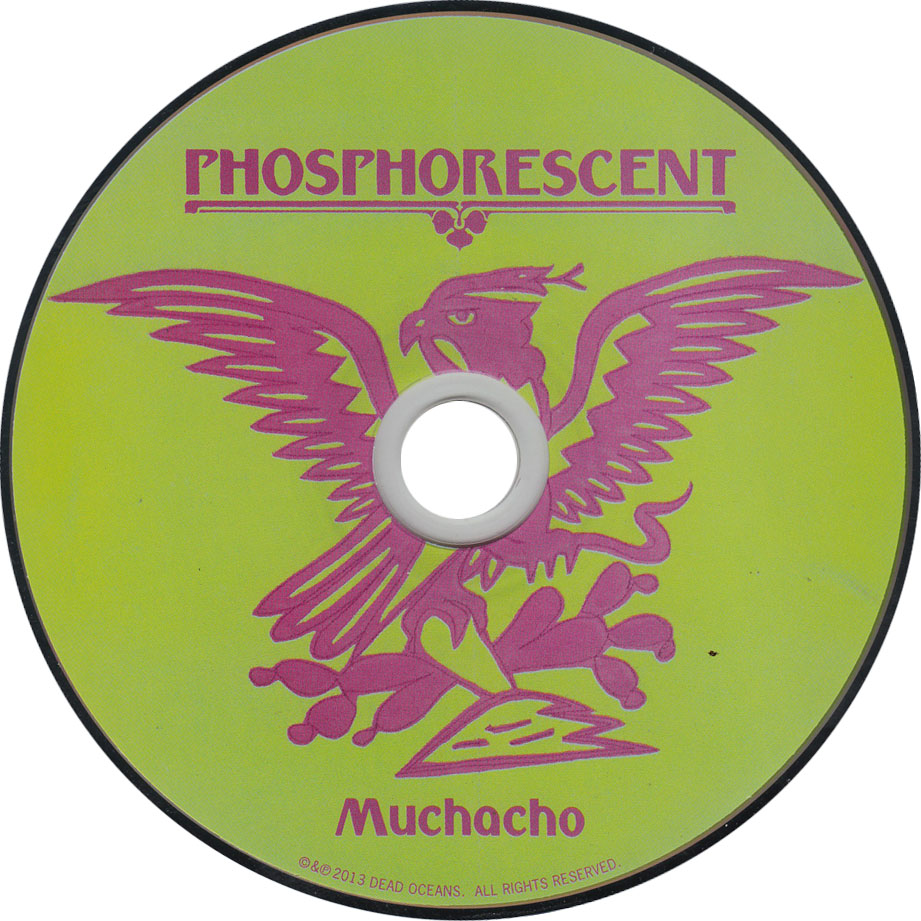 Cartula Cd de Phosphorescent - Muchacho
