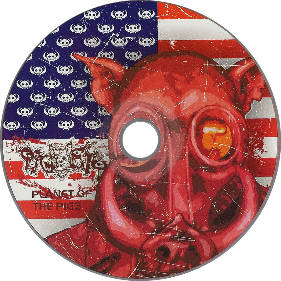 Cartula Cd de Pigsty - Planet Of The Pigs