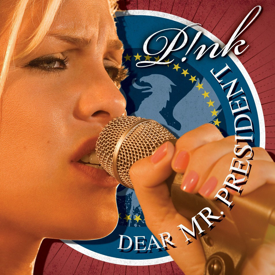 Cartula Frontal de Pink - Dear Mr. President (Cd Single)