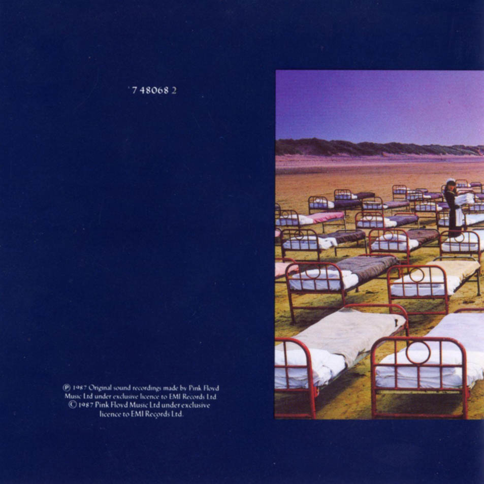 Cartula Interior Frontal de Pink Floyd - A Momentary Lapse Of Reason