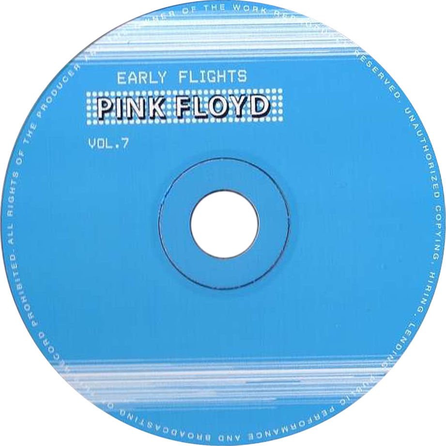 Cartula Cd de Pink Floyd - Early Flights Volume 7