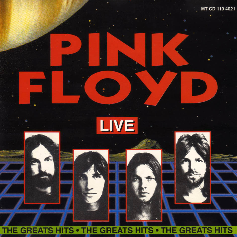 Cartula Frontal de Pink Floyd - Live The Greats Hits