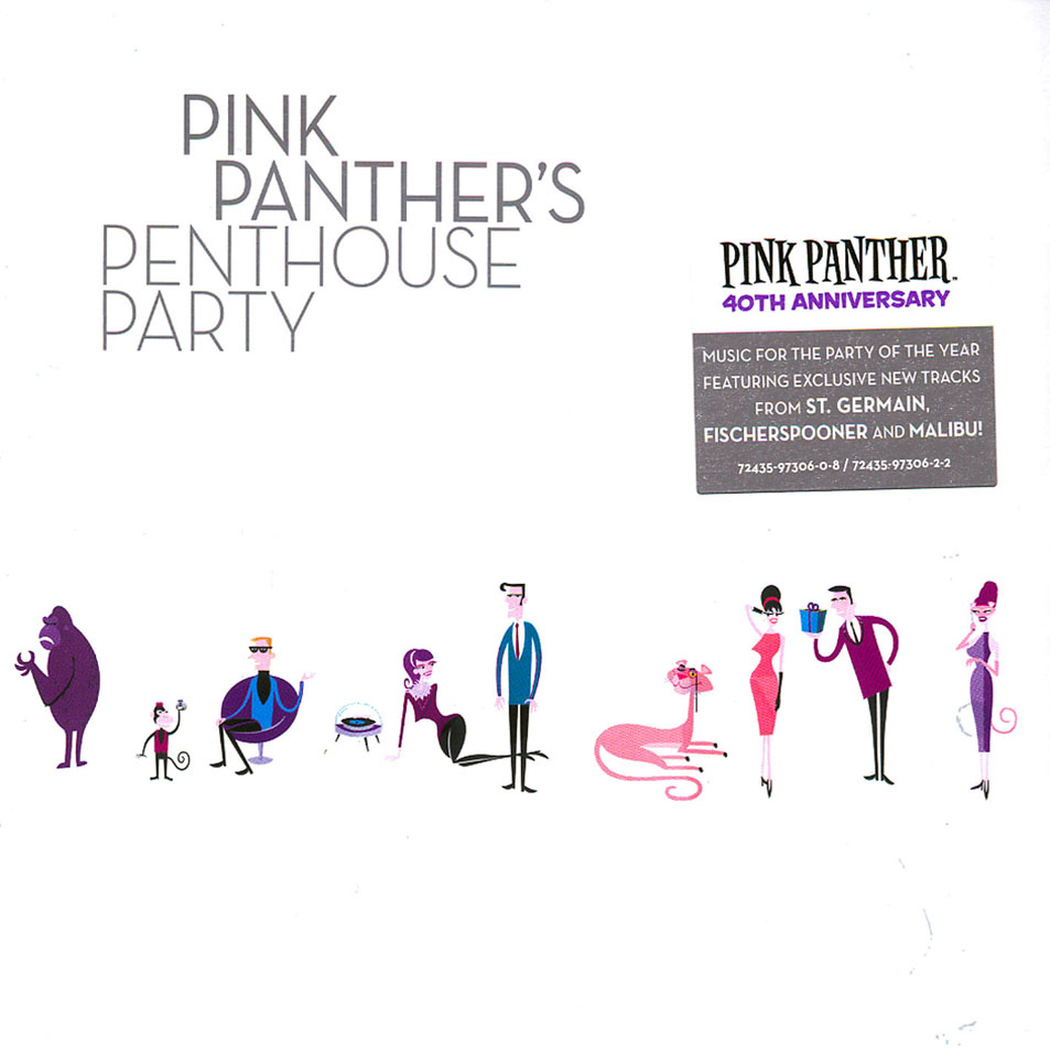 Cartula Frontal de Pink Panther's Penthouse Party