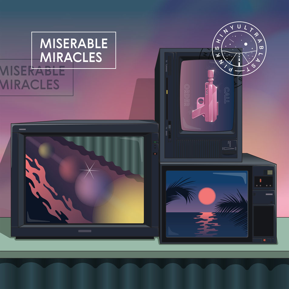 Cartula Frontal de Pinkshinyultrablast - Miserable Miracles