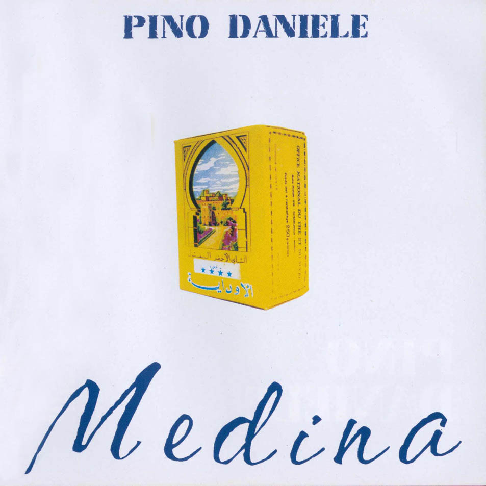 Cartula Frontal de Pino Daniele - Medina