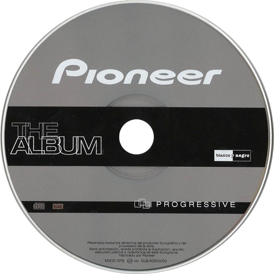 Cartula Cd3 de Pioneer The Album Volumen 1