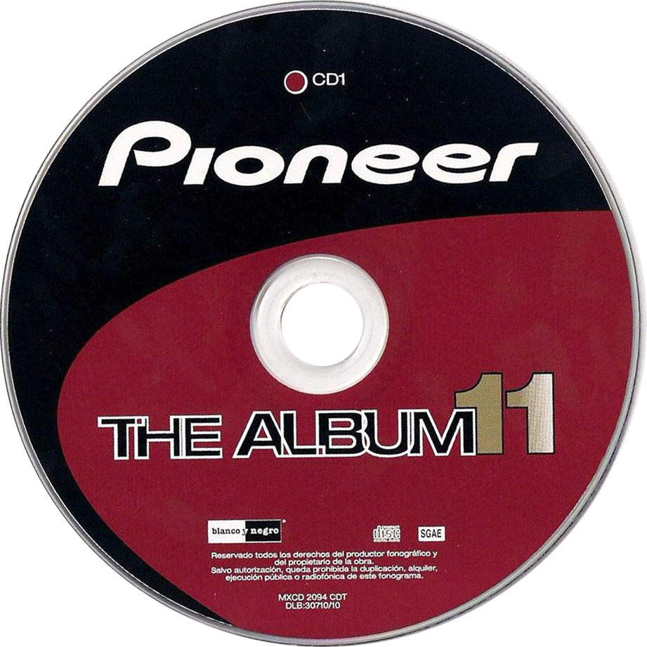 Cartula Cd1 de Pioneer The Album Volumen 11