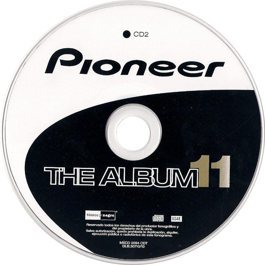Cartula Cd2 de Pioneer The Album Volumen 11